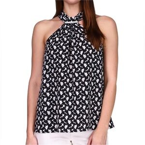NWOT Michael Kors floral halter top